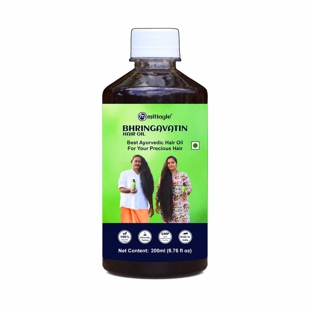 Bhringavatin Ayurvedic Hair Oil – Nourish Roots, Reduce Hair Fall & Promote Healthy Hair Growth