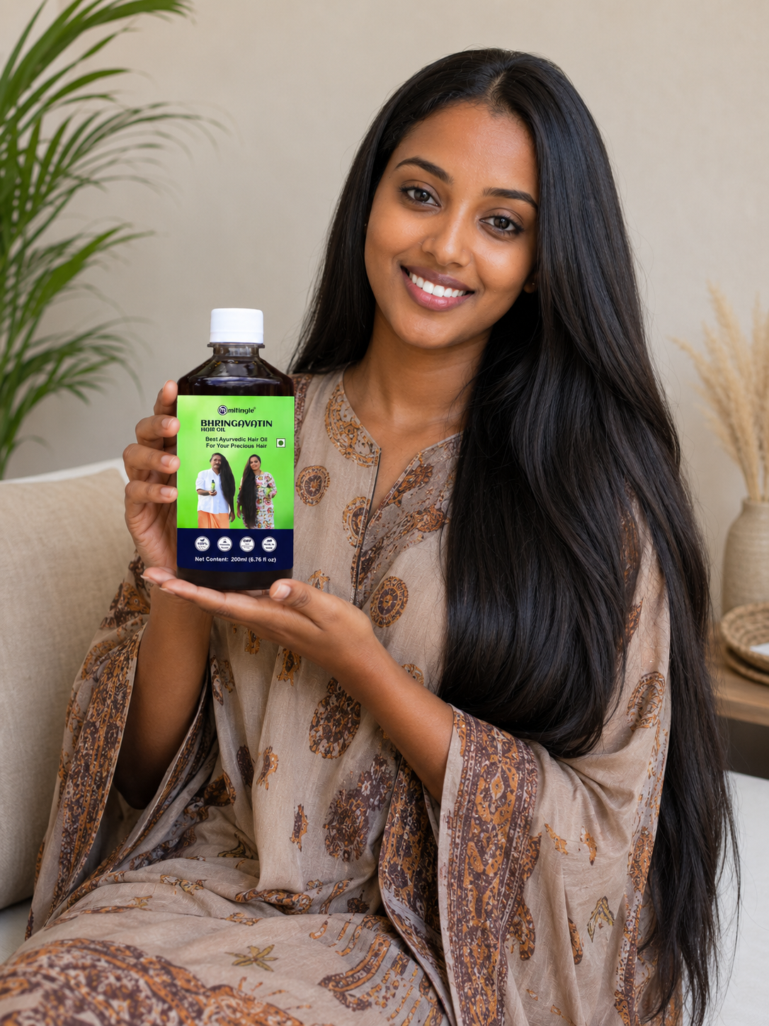 Bhringavatin Ayurvedic Hair Oil – Nourish Roots, Reduce Hair Fall & Promote Healthy Hair Growth